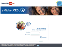 Tablet Screenshot of ebeneficiaire.cesu-as.fr
